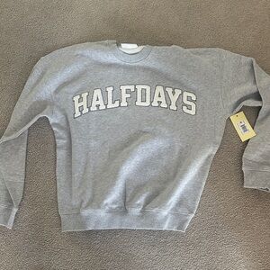 Halfdays Gray Women's Sweatshirt